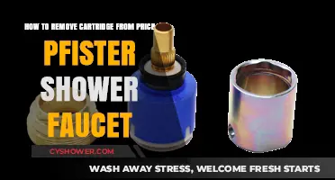 Easy Steps to Remove Cartridge from Price Pfister Shower Faucet