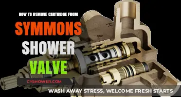 Easy Steps to Remove Cartridge from Symmons Shower Valve