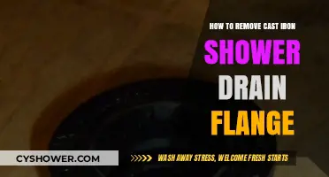 Easy DIY Guide: Removing Cast Iron Shower Drain Flange Step-by-Step