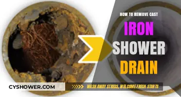 Easy Steps to Remove a Cast Iron Shower Drain