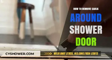 Easy Steps to Remove Caulk Around Your Shower Door