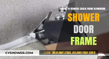 Effective Techniques to Remove Caulk from Aluminum Shower Door Frames
