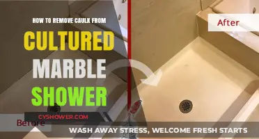Easy Steps to Remove Caulk from Cultured Marble Showers
