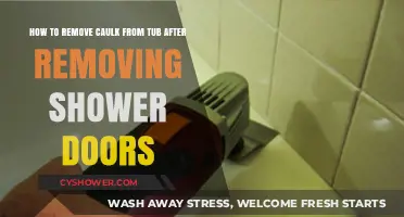 Easy Steps to Remove Old Caulk from Your Tub Post-Shower Door Removal