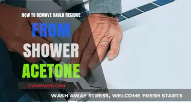 Effective Acetone Techniques to Remove Caulk Residue from Your Shower