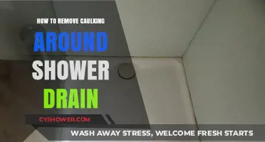 Easy Steps to Remove Old Caulking Around Your Shower Drain
