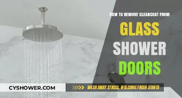 Effective Methods to Remove Cleancoat from Glass Shower Doors Easily