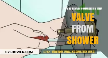 Easy Guide to Removing a Compression Stem Valve from Your Shower