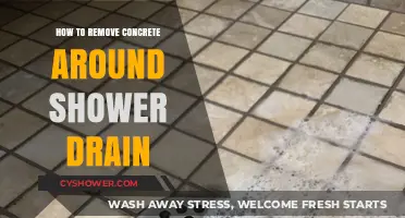 Efficiently Removing Concrete Around Your Shower Drain: A Step-by-Step Guide