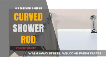Easy Steps to Remove Cover on Curved Shower Rod