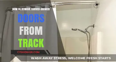 Easy Guide to Removing Curved Shower Doors from Their Track
