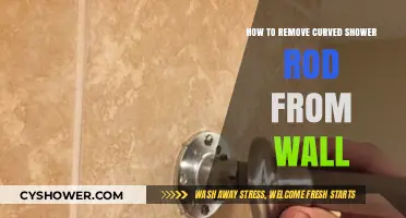 Easy Steps to Remove a Curved Shower Rod from Your Wall