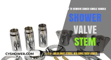 Easy Guide: Removing Danco Single Handle Shower Valve Stem