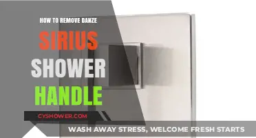 Easy Steps to Remove Your Danze Sirius Shower Handle