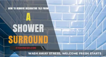 Efficiently Removing Decorative Shower Tiles: A Step-by-Step Guide