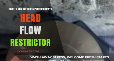 Easy Steps to Remove Delta Porter Shower Head Flow Restrictor