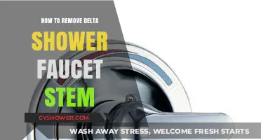 Easy Steps to Remove a Delta Shower Faucet Stem