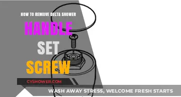 Easy Steps to Remove Delta Shower Handle Set Screw