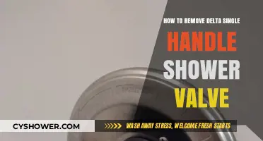 Easy Steps to Remove Delta Single Handle Shower Valve