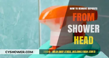 Effective Ways to Remove Stubborn Deposits from Your Shower Head