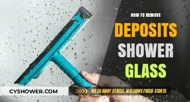Effective Tips to Remove Stubborn Deposits from Shower Glass Easily