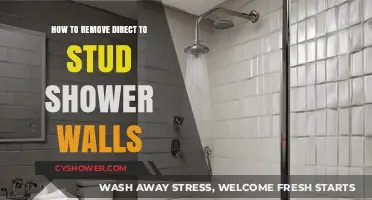 Removing Direct-to-Stud Shower Walls: A Step-by-Step DIY Guide