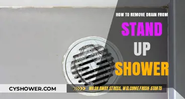 Easy Steps to Remove a Stand-Up Shower Drain Yourself