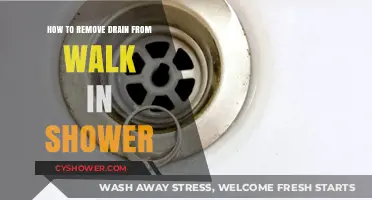 Easy Steps to Remove and Replace Your Walk-In Shower Drain