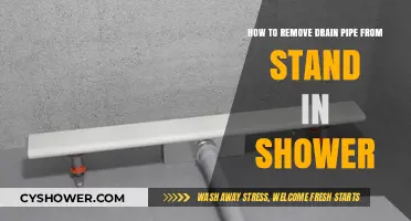 Easy Steps to Remove Shower Drain Pipe from Stand