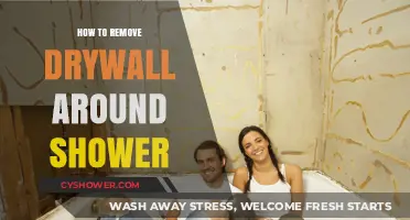 Step-by-Step Guide to Safely Removing Drywall Around Your Shower