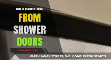 Effective Methods to Remove Etching from Shower Doors Easily