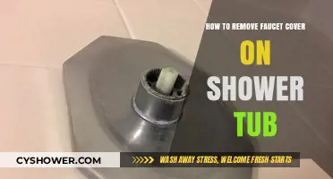 Easy Steps to Remove Your Shower Tub Faucet Cover
