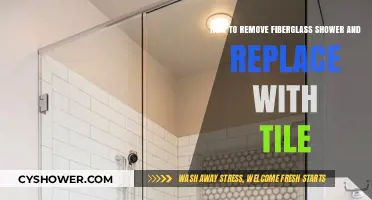 Upgrade Your Bathroom: Removing Fiberglass Shower and Installing Tile