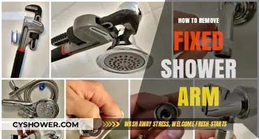 Easy DIY Guide: Removing a Fixed Shower Arm in Simple Steps