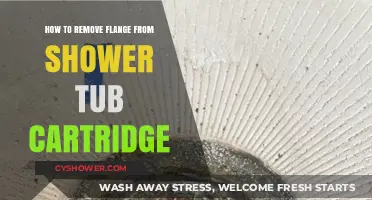 Easy Steps to Remove a Flange from Your Shower Tub Cartridge