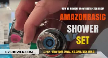 Easy Guide to Removing Flow Restrictor from AmazonBasics Shower Set
