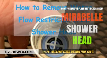 Quick Guide: Removing Flow Restrictor from Mirabelle Shower Head