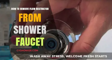 Easy Steps to Remove Shower Faucet Flow Restrictor for Better Flow