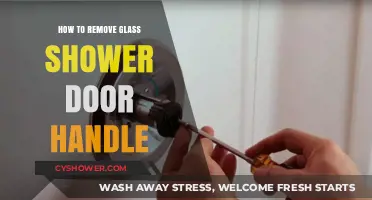Easy Steps to Remove a Glass Shower Door Handle