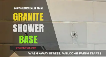 Effective Ways to Remove Glue from Granite Shower Base Easily