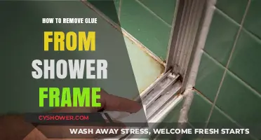 Effective Ways to Remove Stubborn Glue from Your Shower Frame