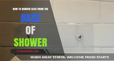 Effective Tips to Remove Stubborn Glue from Your Shower Base