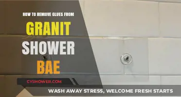 Effective Ways to Remove Glue from Granite Shower Bases Easily