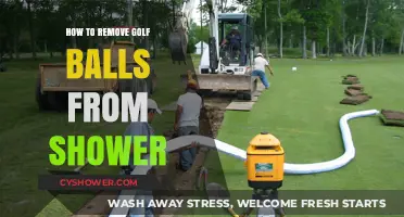 Effective Ways to Remove Golf Balls from Your Shower Drain Easily