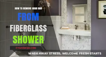 Easy Steps to Remove Grab Bars from Fiberglass Showers Safely