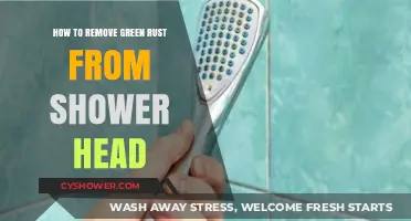 Effective Ways to Remove Green Rust from Your Shower Head