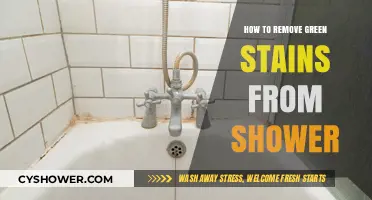 Effective Tips to Remove Green Stains from Your Shower Easily