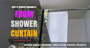 Easy Steps to Remove Grommets from Your Shower Curtain