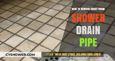 Effective Methods to Remove Grout from Shower Drain Pipes Easily