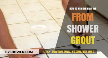Effective Ways to Remove Hair Dye Stains from Shower Grout